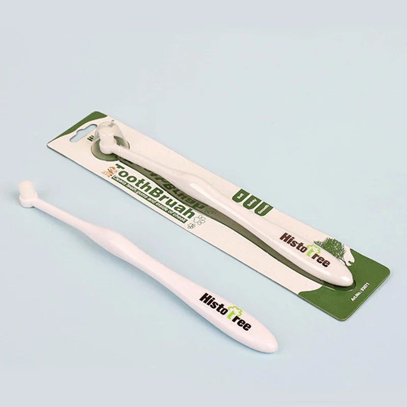 Round Head Toothbrush Brush Teeth for Pet Remove Bad Breath and Tartar Dental Care Soft Brush Oral Small Pets Cleaning Supplies