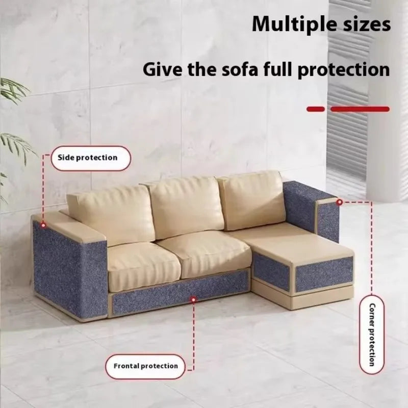 Self Adhesive Cat Scratch Board, Can Stick Cat Scratch Wall Stickers Can Be Cut Freely Thickened Anti Scratch and Wear-resistant